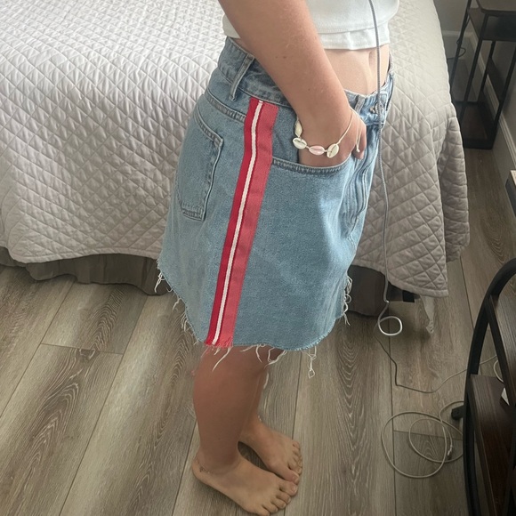 denim fray edge mini - Picture 3 of 5